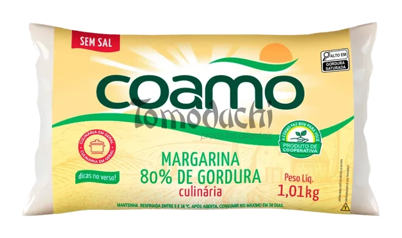 Margarina S/ Sal para Uso Culinario Coamo