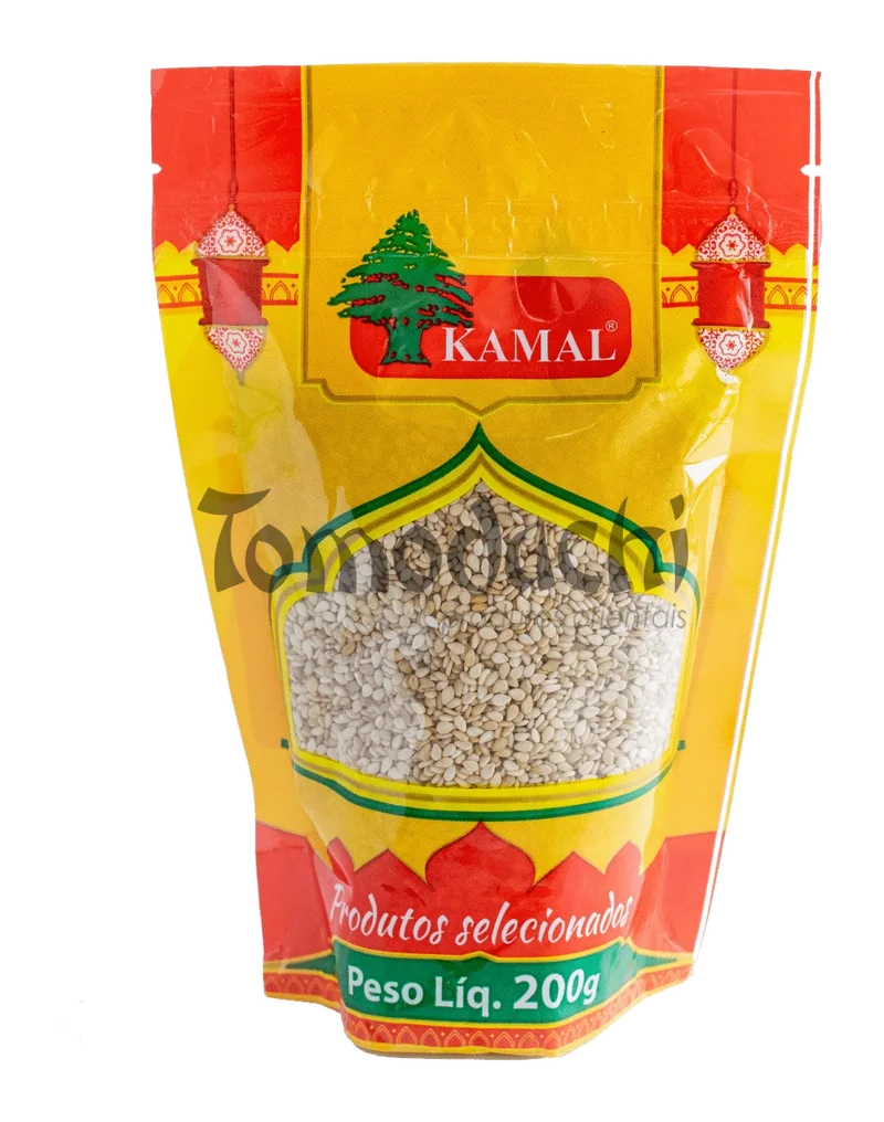 Sementes de Gergelim Natural Kamal
