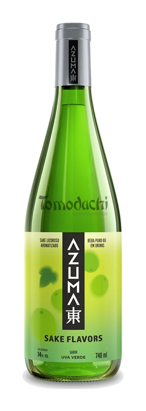 Saque Flavors Sabor Uva Verde Azuma