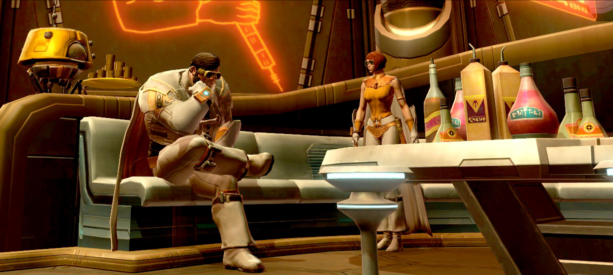 Sitting around waiting for some Jedi-business to turn up