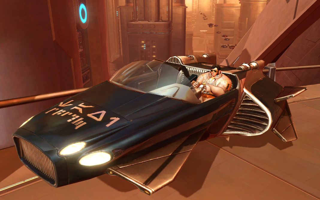 The fins are just right, now we just need this baby to be shocking pink and have no text on the hood