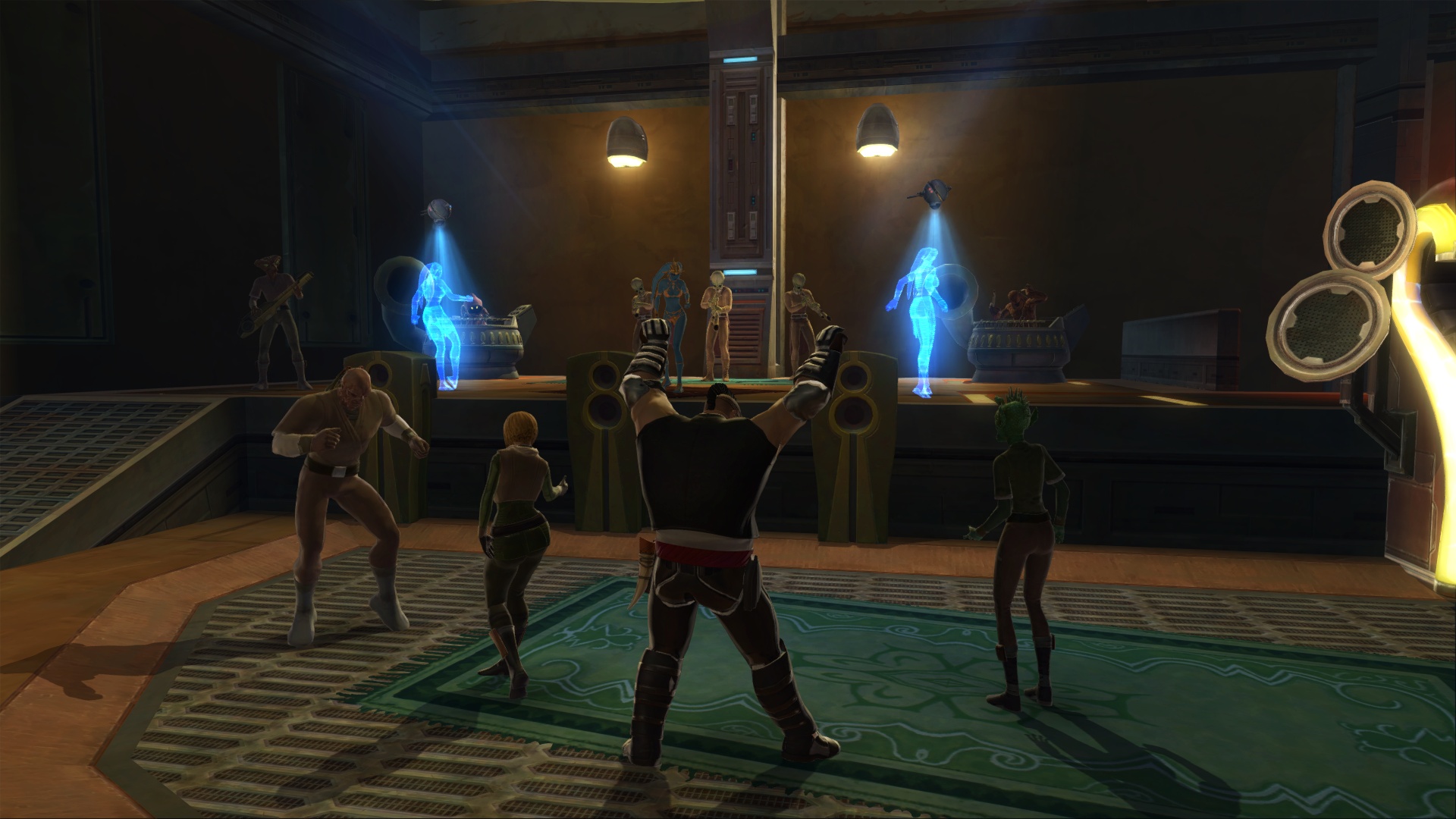 dancing