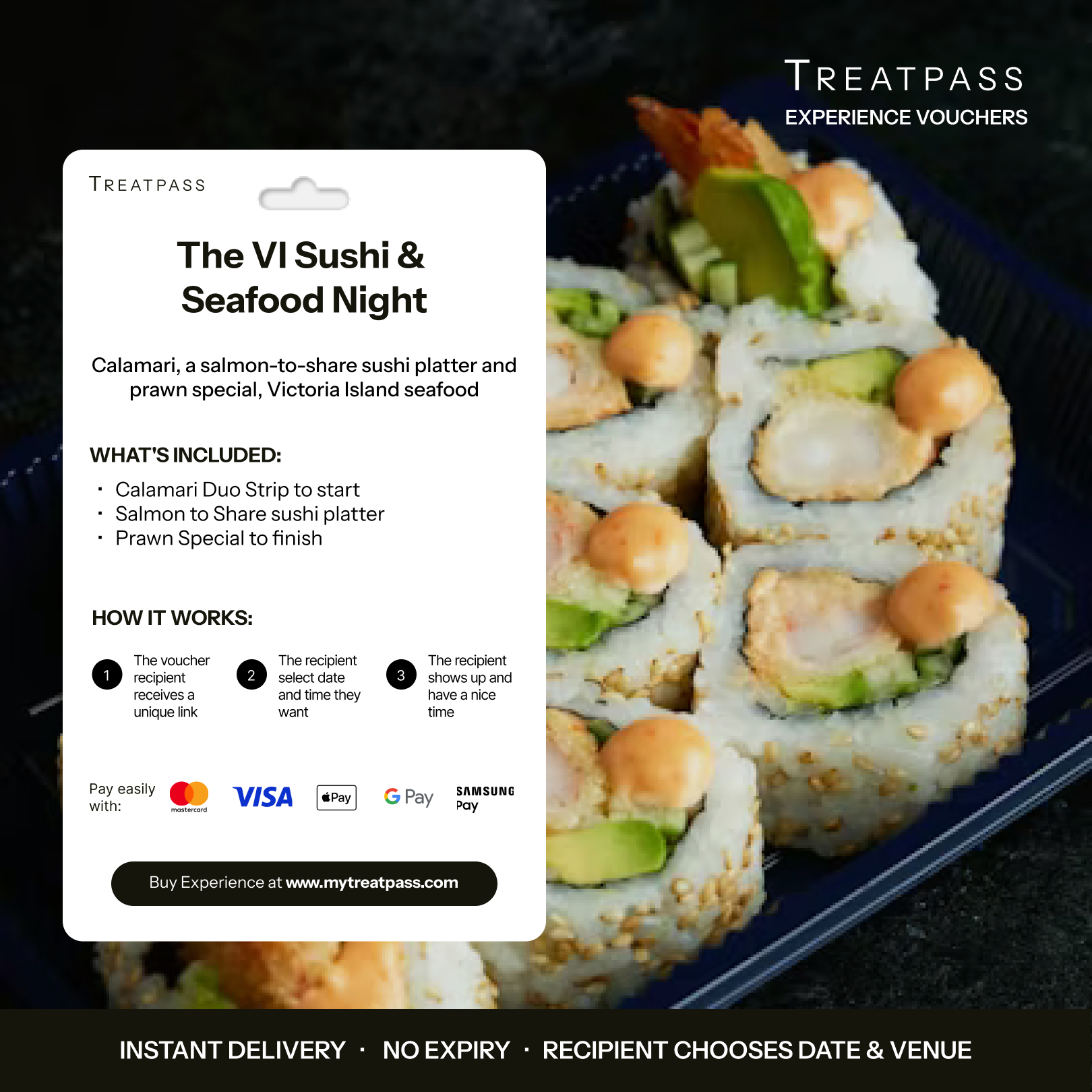 The VI Sushi & Seafood Night