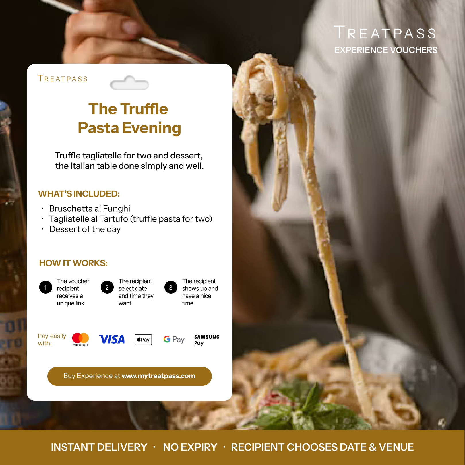 The Italian Seafood Pasta Evening