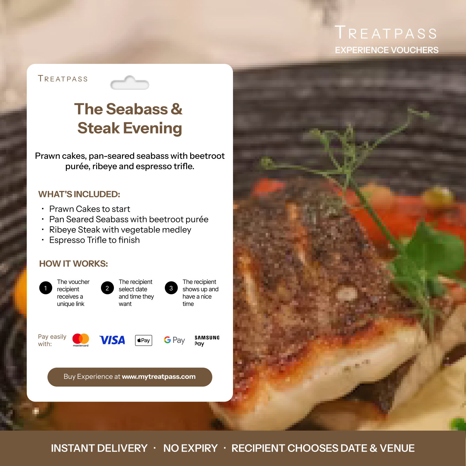 The Seabass & Steak Evening