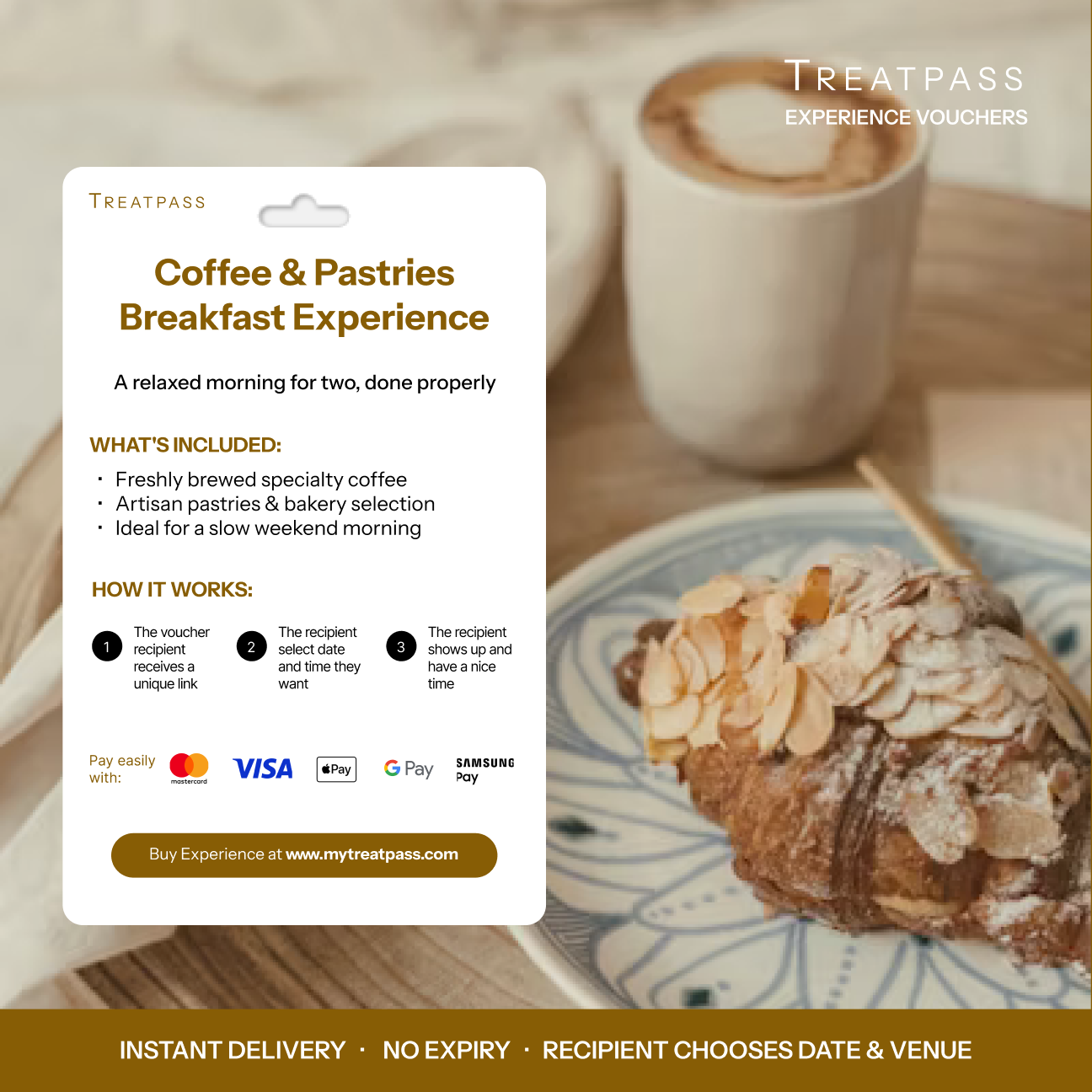 Coffee & Pastries Breakfast Experience