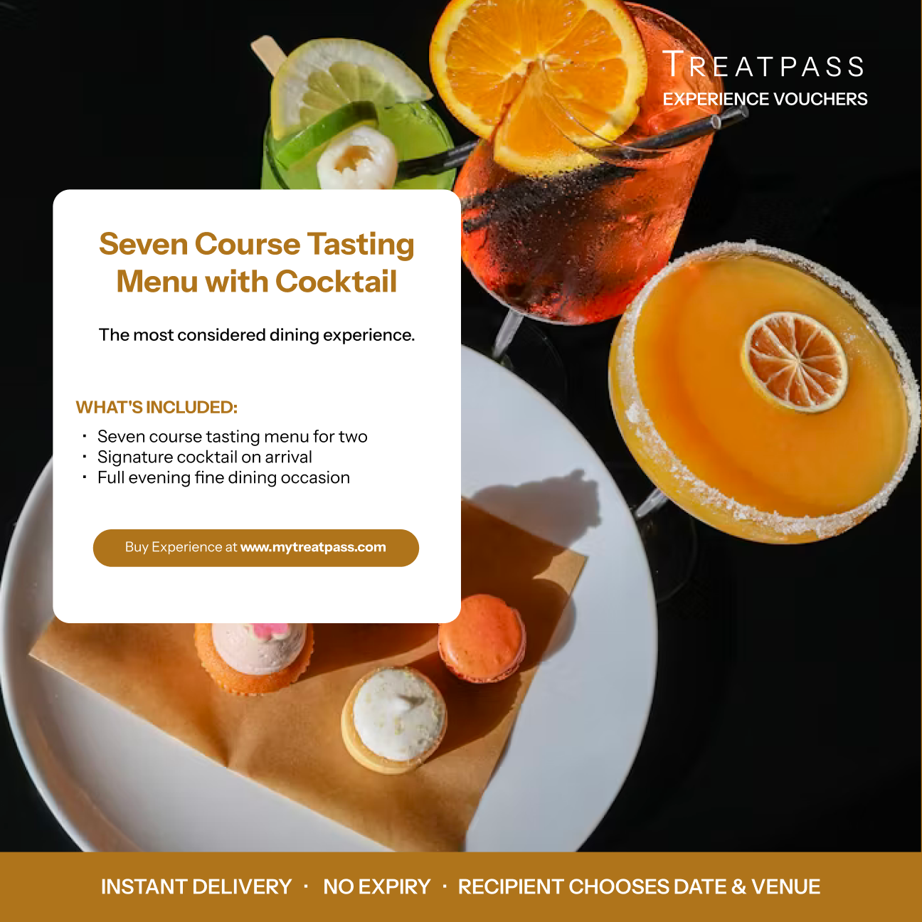 Seven Course Tasting Menu with Cocktail