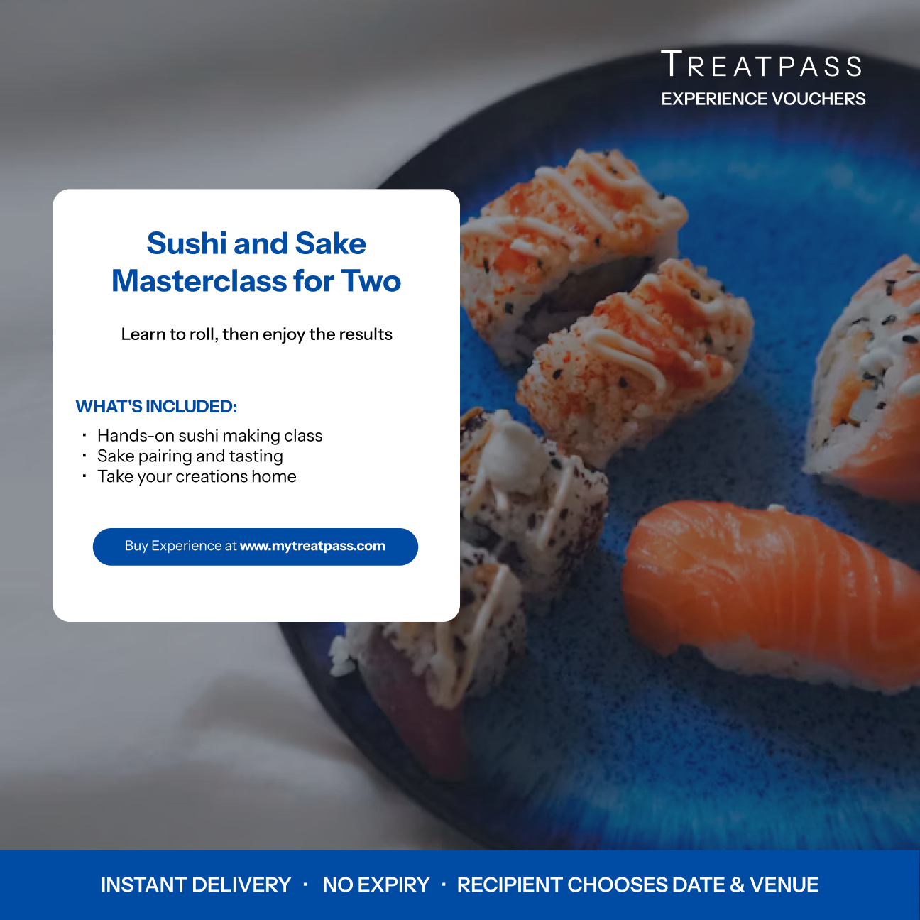 Sushi and Sake Masterclass for Two