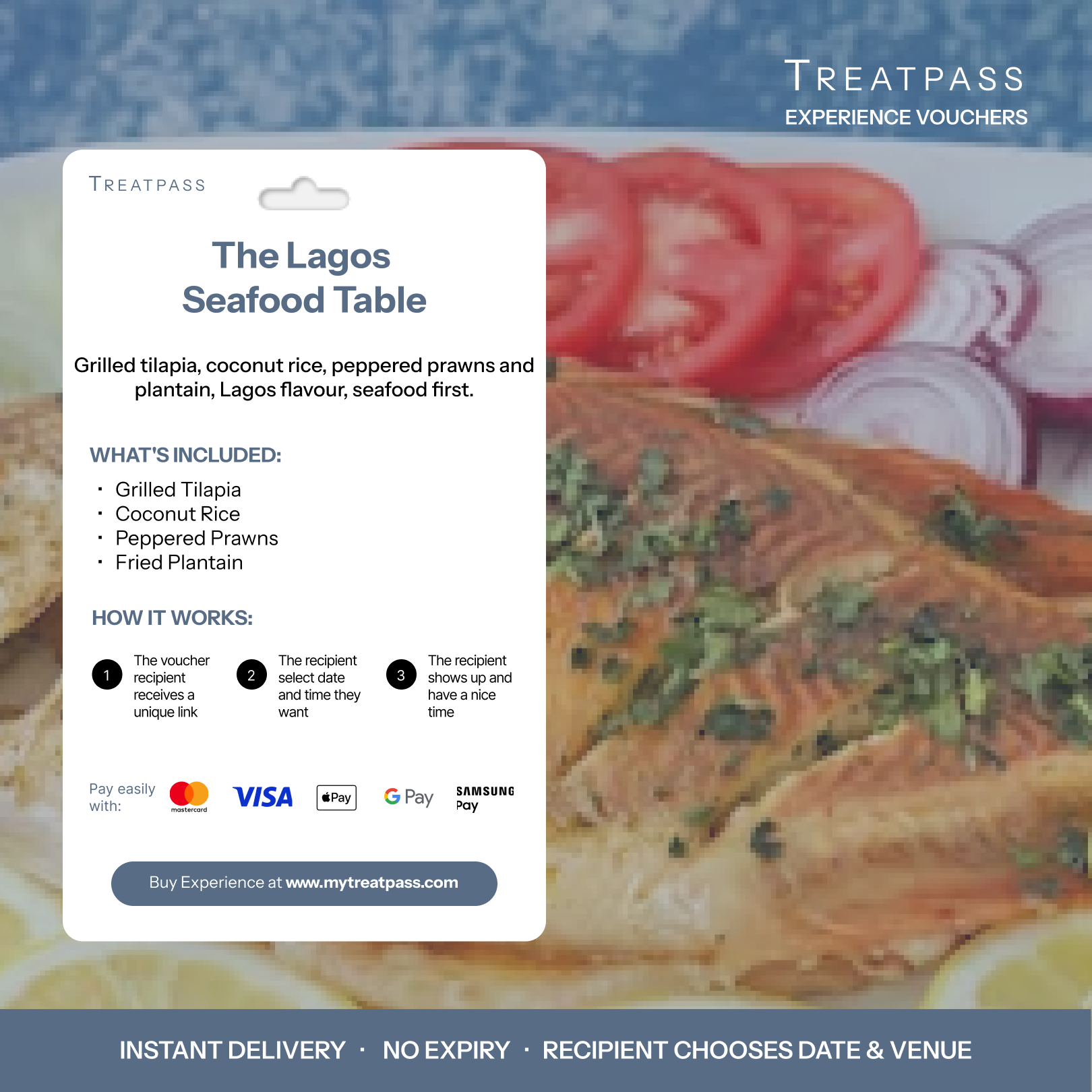 The Lagos Seafood Table