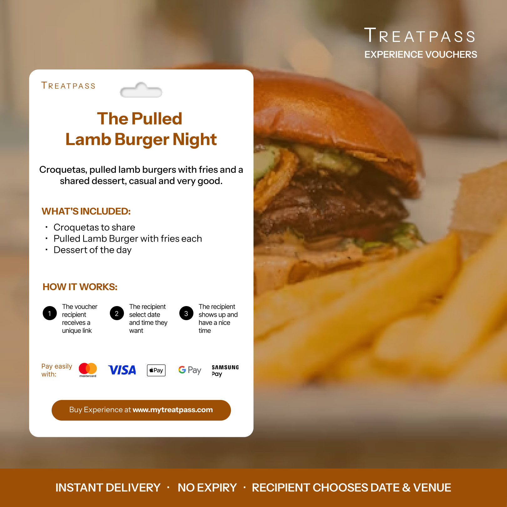 The Pulled Lamb Burger Night