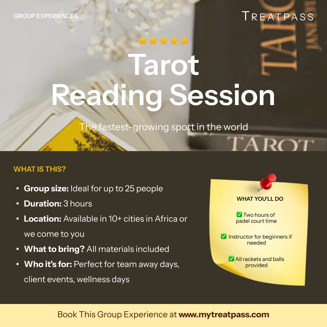 Tarot Reading Session group experience – TreatPass Africa