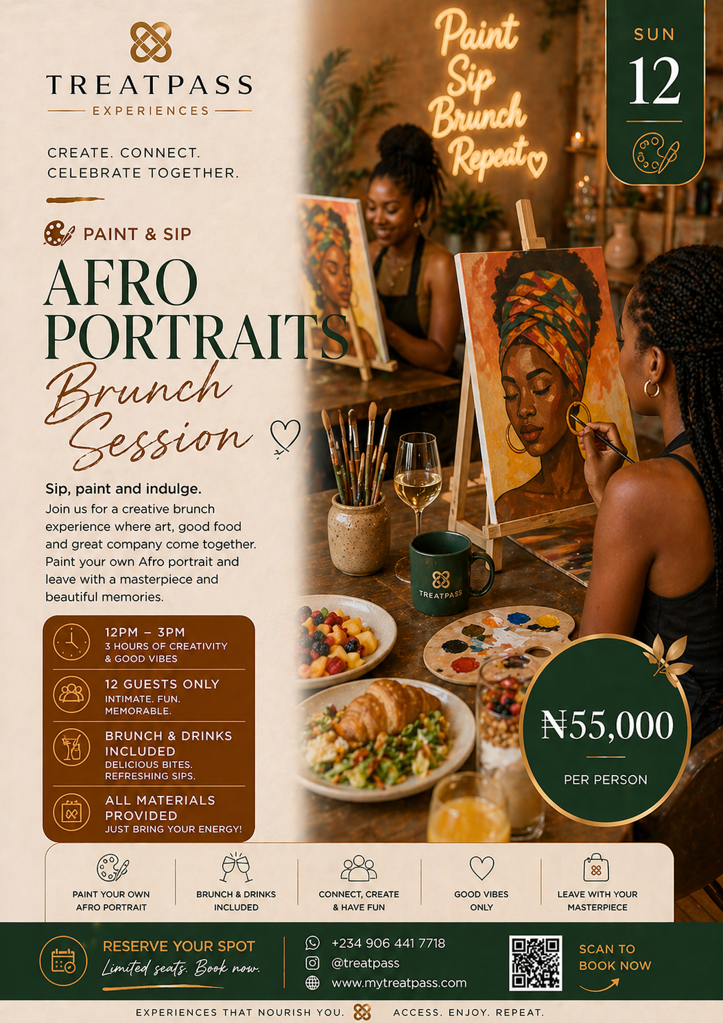 Afro Portraits — Brunch Session