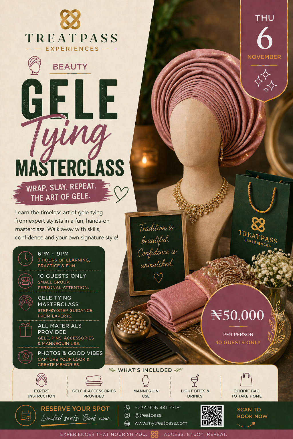 Gele Tying Masterclass