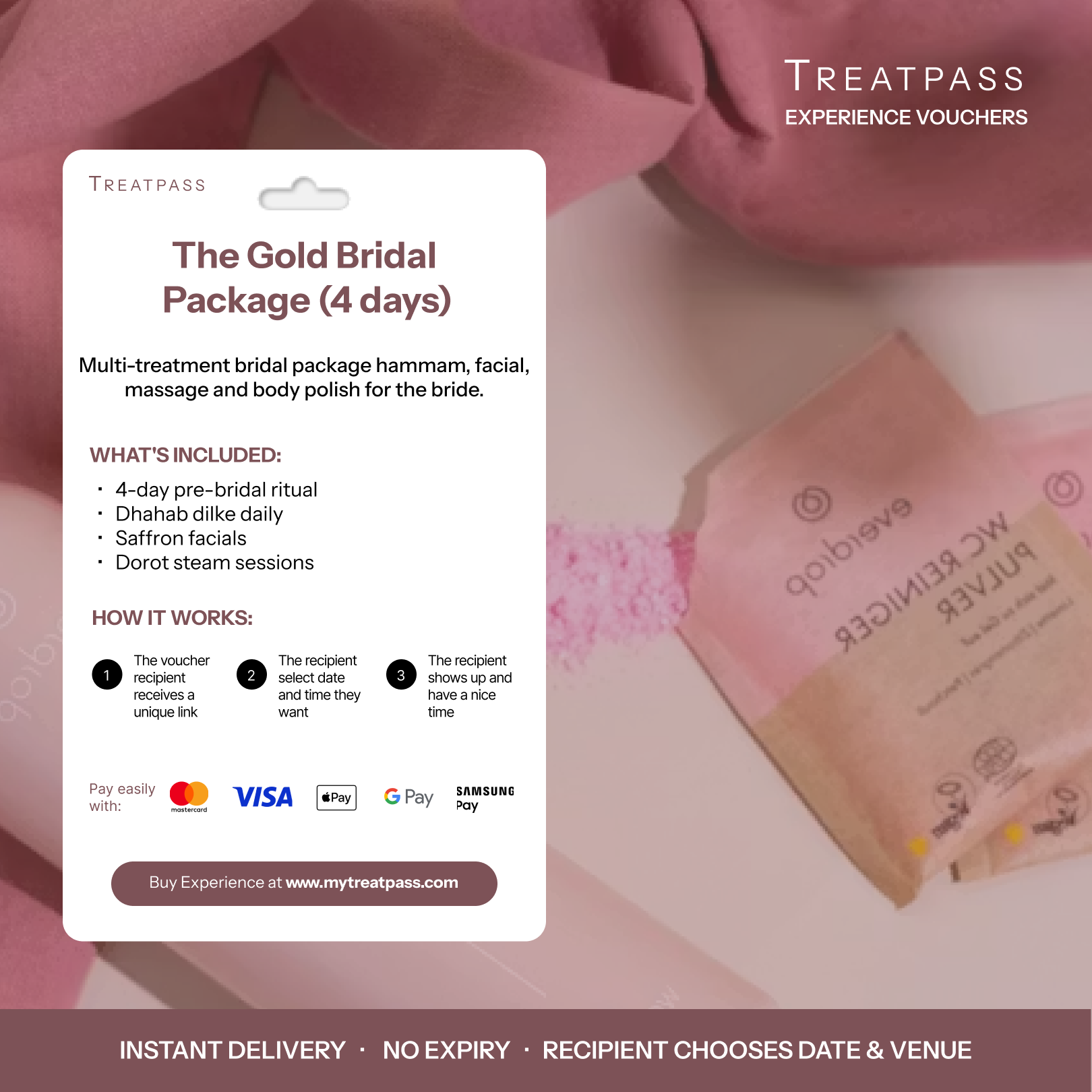 The Gold Bridal Package (4 days)