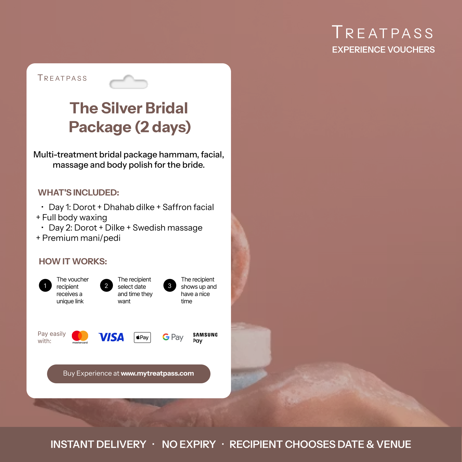 The Silver Bridal Package (2 days)