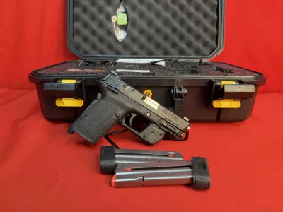Smith & Wesson M&P 9 Shield EZ 9mm Luger Range Kit 3.6" Ported BBL 8+1