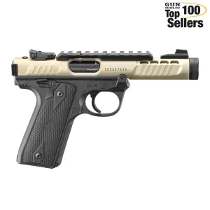 RUGER Mark IV 22/45 Lite 22LR 4.4in 2x 10rd Rimfire Pistol (43955)