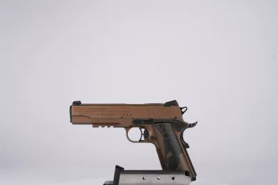 SIG Sauer 1911 Spartan — .45 ACP — "Molon Labe" — Used, 1 Magazine, No Box