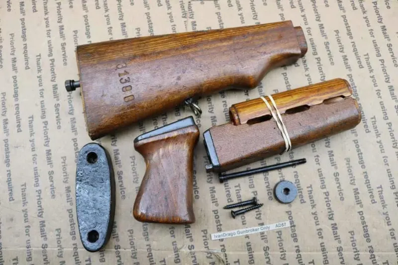 Yugo M76 Stock Set Buttstock Handguards Grip Kit M77 M70 M90 Mitchell AK-47