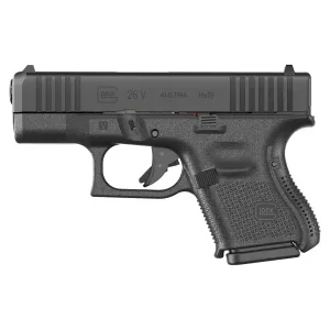 GLOCK 26V Gen 5 9mm 3.5in 3x10rd Pistol (GUV2650201)