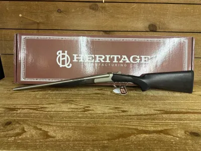 Heritage Mfg BL41018NI Badlander 410 Bore 18.50” Nickel Coach Gun