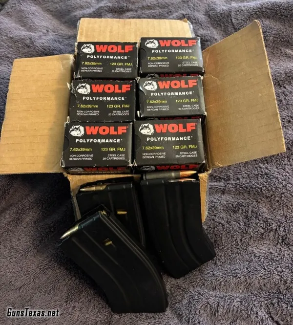 Wolf 7.62x39 440 rds