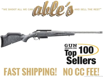 Ruger American Gen II 46902, 308 Winchester, 20", Gray Cerakote, NIB
