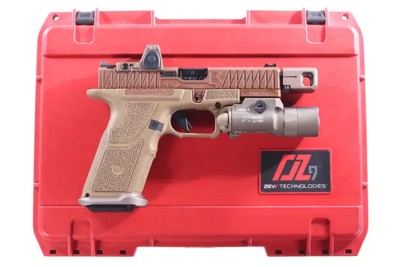 Zev Tech Christian Craighead OZ9 9mm Luger RMR HRS & X-300 Ultra #50/250