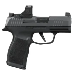 SIG SAUER P365X 9mm 3.1in 12rd Black/Gray Semi-Auto Pistol with Sights