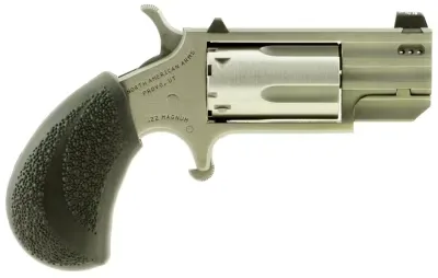 NORTH AMERICAN ARMS PUG 22MAG REV 1in. SS TRITIUM PB