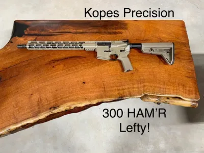 Kopes Precision 300 HAM'R AR Rifle, Left Hand