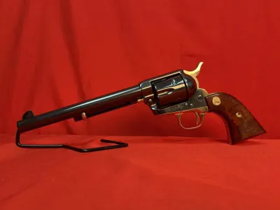 Colt SAA 125th Anniversary 1961 Mfg. .45 LC 7.5" BBL Gold Gilded