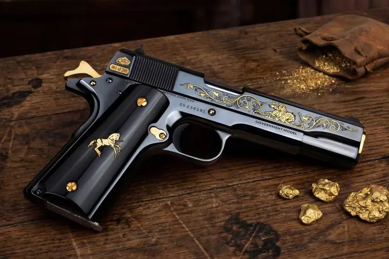 COLT 1911 .38 SUPER, JOAQUIN MURRIETA, ONE OF 500