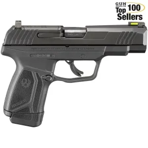 RUGER MAX-9 9mm 4in 10rd/12rd Black Polymer Striker Fired Pistol (03507)