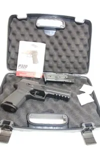 Sig Sauer P320 Full Size 9mm 4.5" Pistol 17+1 320F-P-B Original Box Used