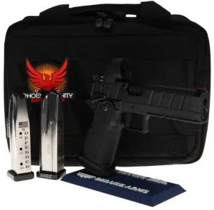 NEW! Phoenix Trinity H-Pro Double Stack 1911 Pistol WITH SRO! HPRO 2011 Ready to Ship Today - Trijicon 5MOA SRO Include…