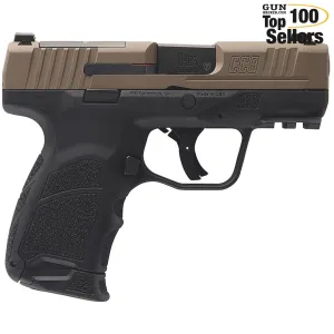 HK CC9 Micro Compact 9mm 3.32in 10/12rd FDE Semi-Auto Pistol (81001192)