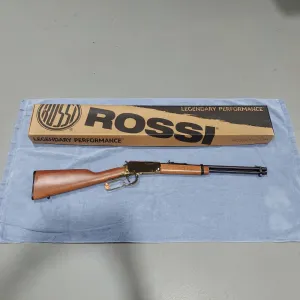 NIB ROSSI / BRAZTECH INT'L RIO BRAVO LEVER ACTION RIFLE .22LR CAL. 18" BBL