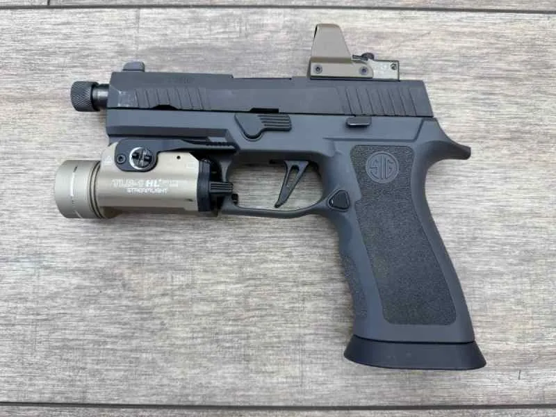 *USED* SIG SAUER P320 XCARRY LEGION CUSTOM BUILD for sale in Houston Texas