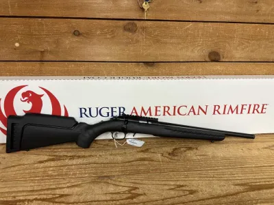Ruger American Rimfire 22 Win Mag Rifle With 16.10" Threaded Barrel 8392