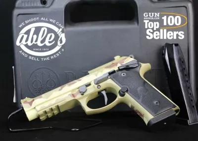Beretta 92Xi SAO Tactical SPEC0732A18, 9mm, 4.7", Desert Combat Camo, NIB
