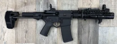 Used! Spikes Tactical Night Stalker Pistol 8.1" Barrel 5.56x45mm