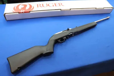 Ruger Model 10/22 Carbine Rifle 22LR STAINLESS 18" Semi Auto 32006 NEW 10RD