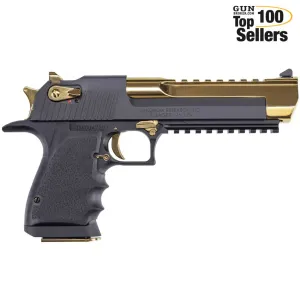 MAGNUM RESEARCH Desert Eagle Mark XIX .44 Mag 6in Blk/Titanium Gold Pistol