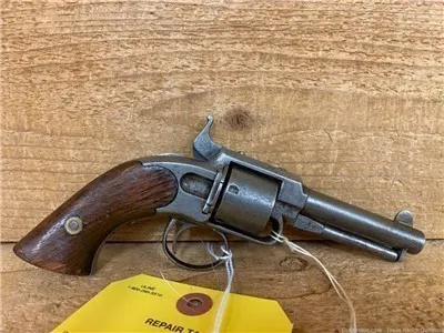 James Warner Pocket Pistol Revolver 1857 Warner's Patent .30 Cal - USED