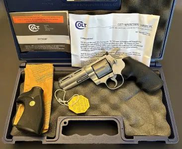 1983 COLT PYTHON STAINLESS .357 MAG 4” PORTED - RARE 1ST YEAR PRODUCTION