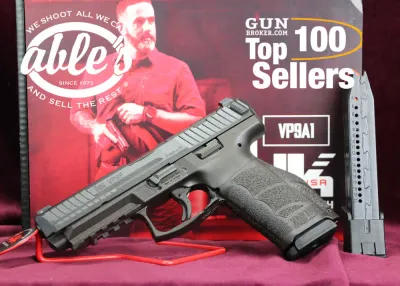 Heckler & Koch VP9A1 F, Full Size 81001064, 9mm, 4.53", 20 + 1 Rds, NIB