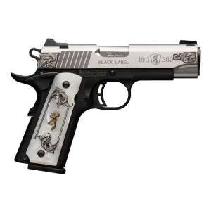 BROWNING 1911-380 Black Label 380 ACP Compact 3.63in 8rd Pistol (51967492)
