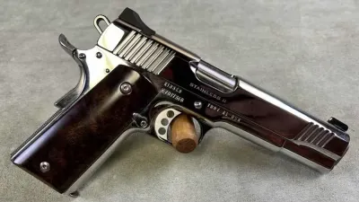 KIMBER STAINLESS II, 38 SUPER, 5" BBL CHINNOCK GRIPS *NEW*