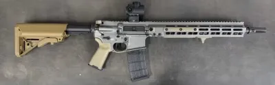 Used! LMT & Geissele AR-15 assembled by NRC Industries 5.56 14.5 P&W